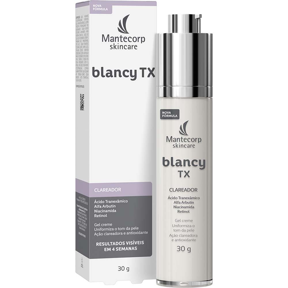 Gel Creme Clareador Mantecorp Blancy TX 30g 3