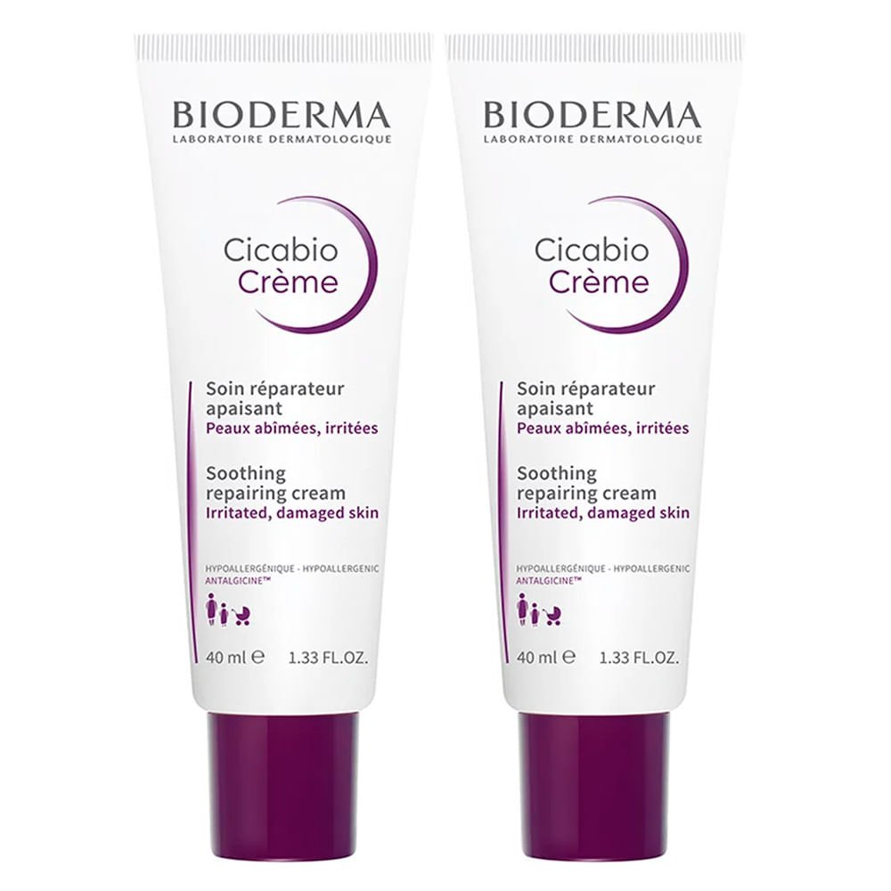 Bioderma Cicabio Kit – Com Dois Cremes Hidratantes ÚNICO 1