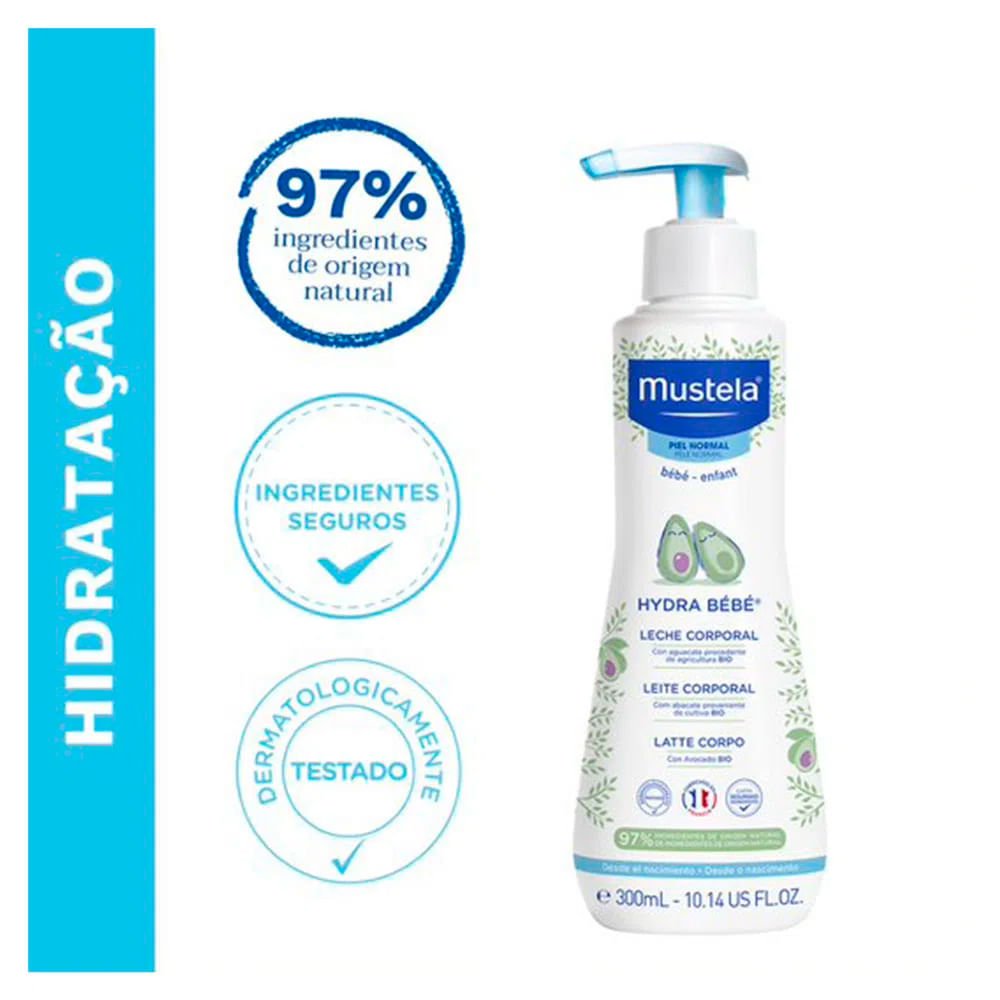Mustela Kit – Creme para Estrias Maternité 250ml + Hidratante Hydra Bebê 500ml ÚNICO 2