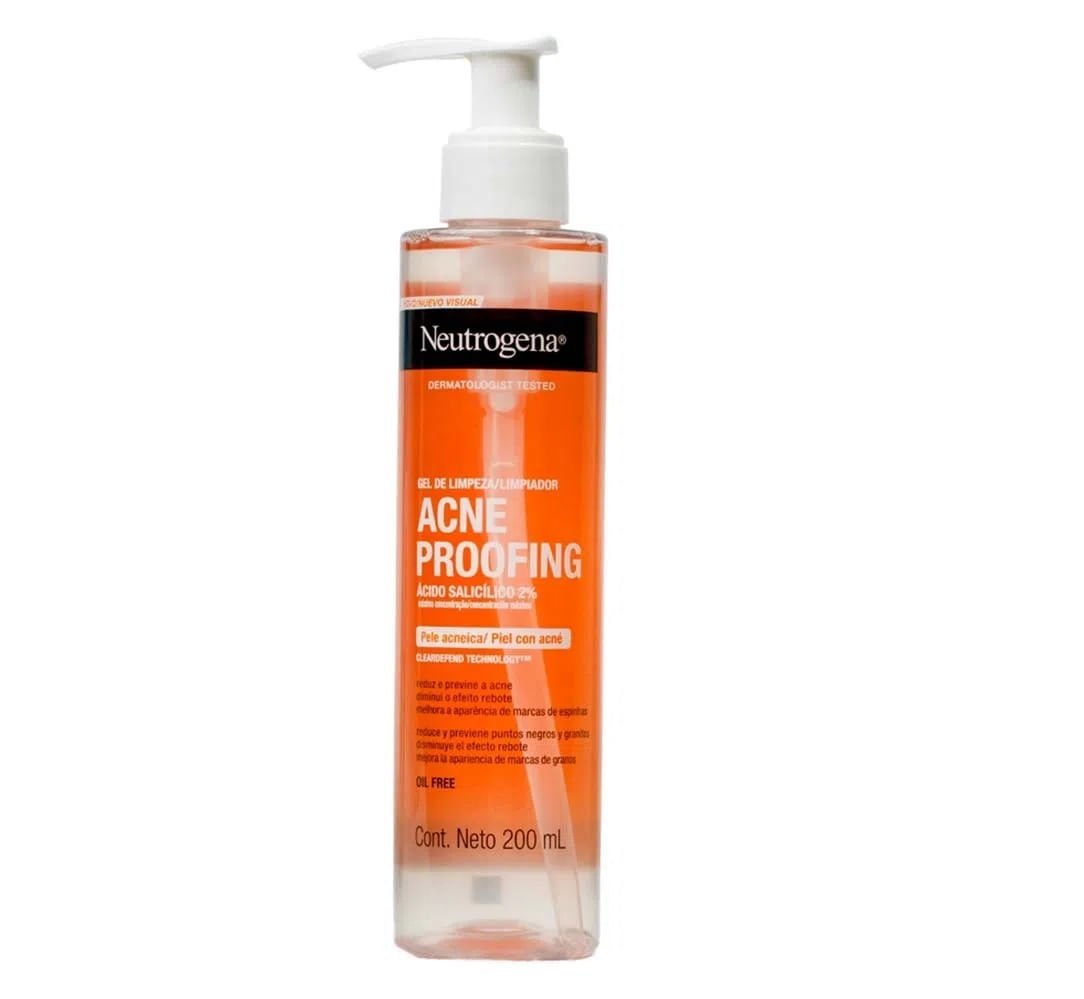 Neutrogena Acne Proofing Kit - Gel de Limpeza + Esfoliante Facial ÚNICO 2