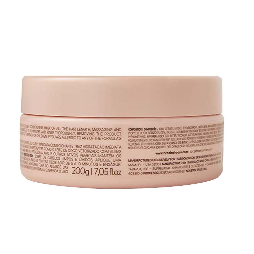 Braé Go Curly Máscara Capilar Condicionante 200g 2