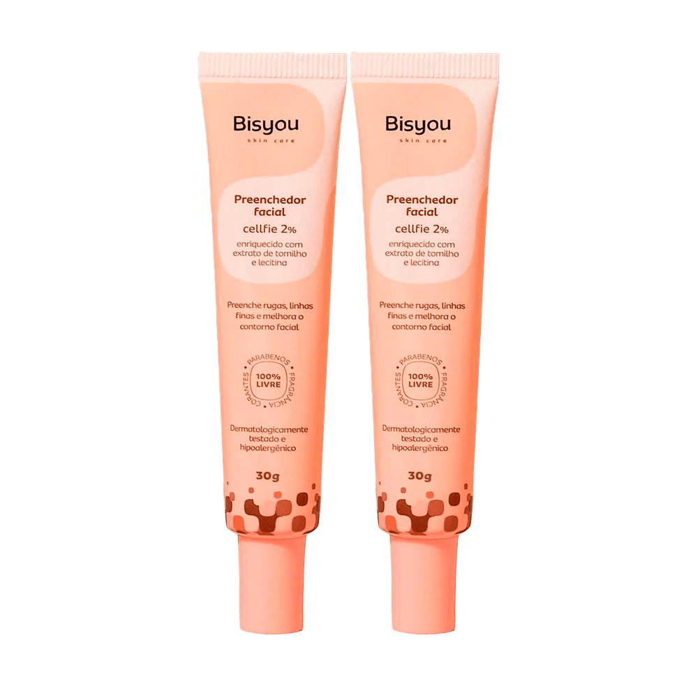 Bisyou Kit – 2 Unidades do Preenchedor Facial 30g ÚNICO