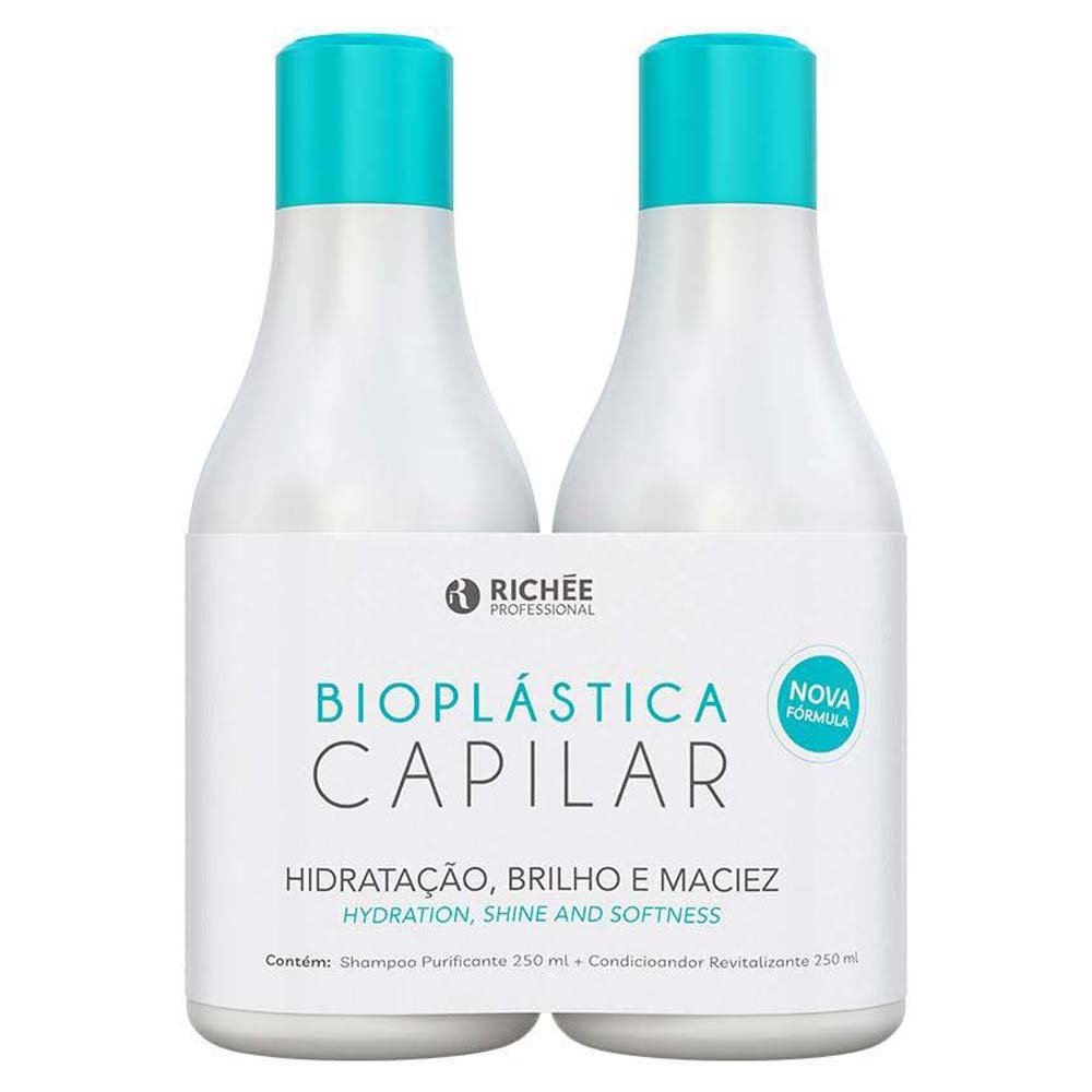 Richeé Biolplástica Kit - Shampoo + Condicionador ÚNICO 1