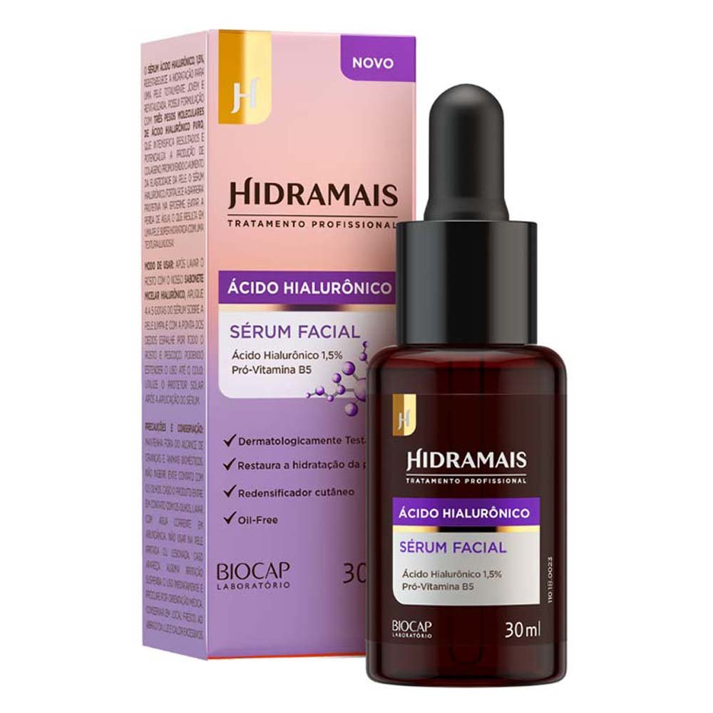 Sérum Facial Hidramais Ácido Hialuronico 30ml 2