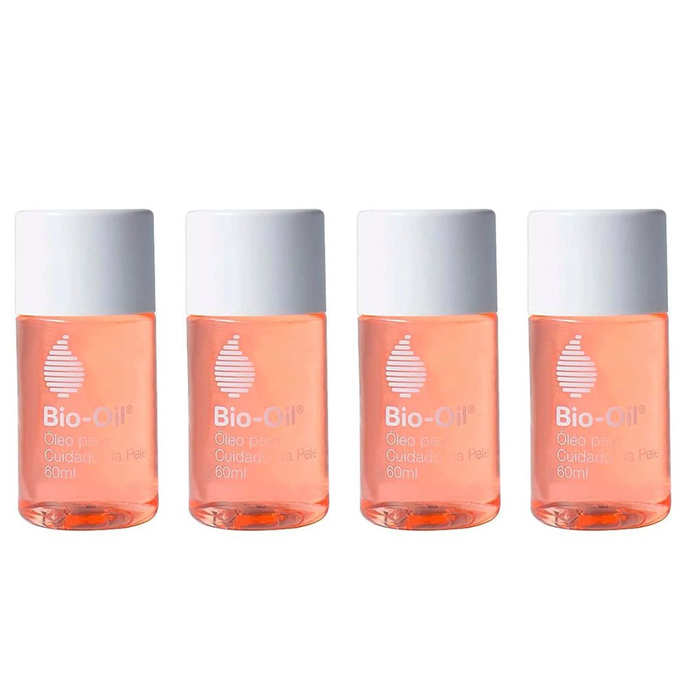 Bio-Oil Kit com 4 Óleos Corporais Antiestrias ÚNICO 1