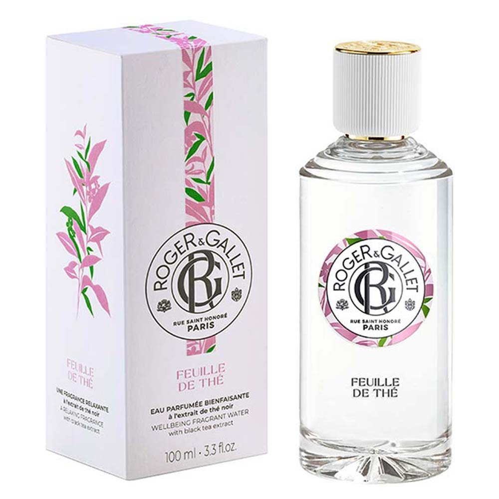 Feuille de the Roger & Gallet Perfume Unissex Colônia Eau de Toilette 100ml 2