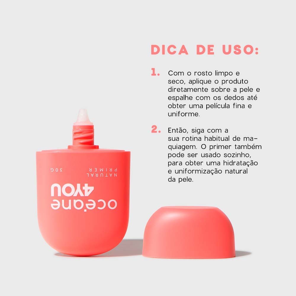Primer Facial Océane 4 You - Natural Primer 30g 6