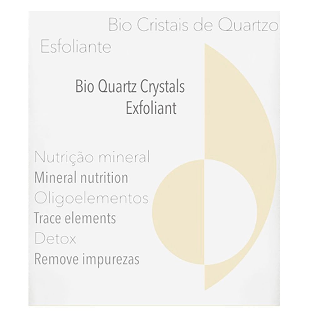 Esfoliante Elemento Mineral Bio Cristais de Quartzo 30g 2