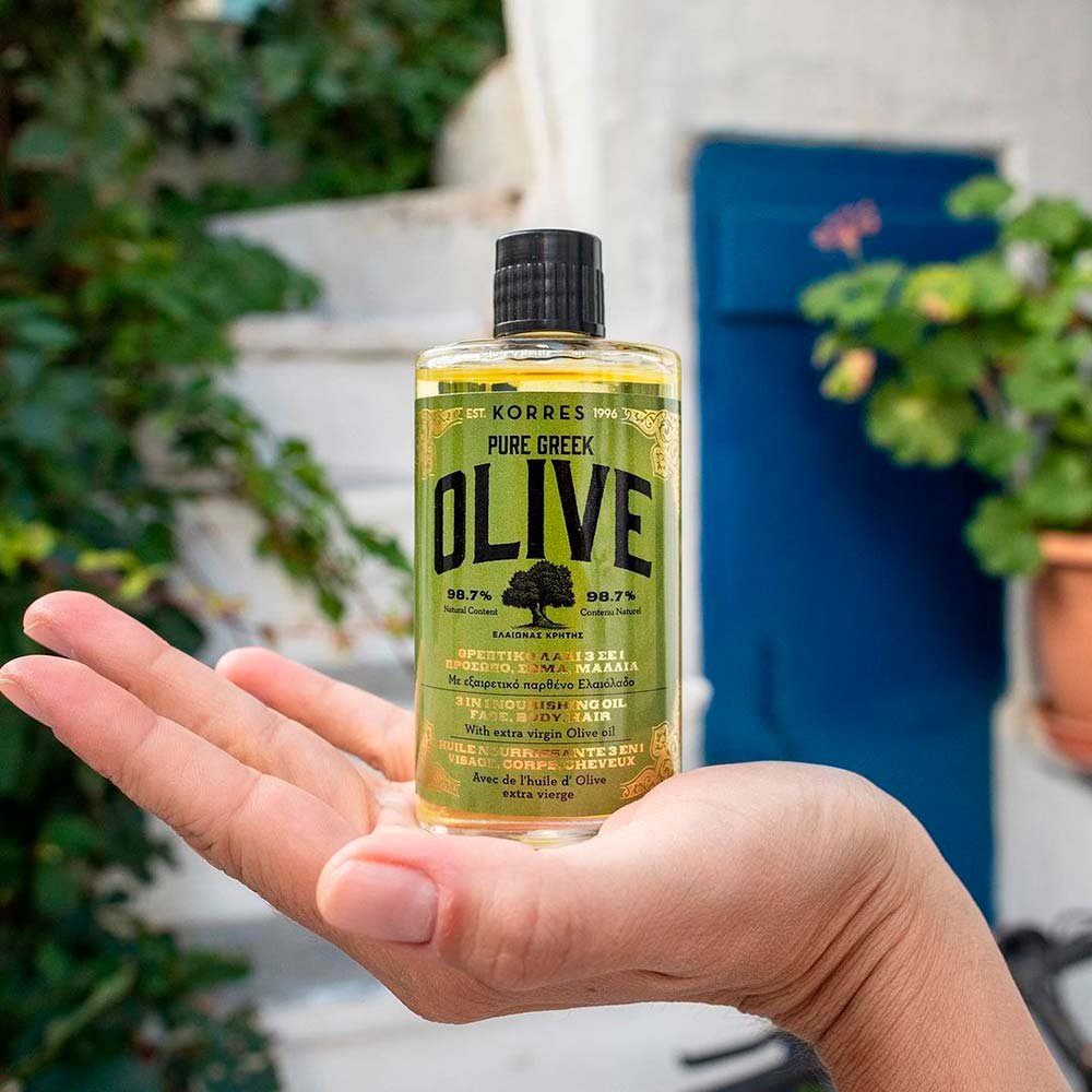 Óleo de Oliva Sérum Korres 3 em 1 100ml 4