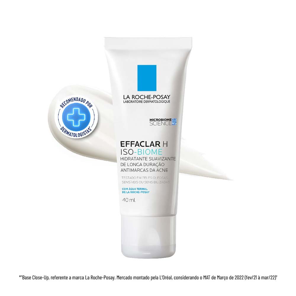 Hidratante Facial La Roche Posay Effaclar H Iso Biome 40ml 2