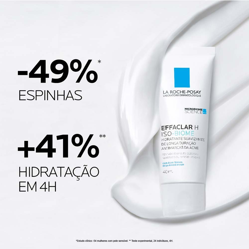 Hidratante Facial La Roche Posay Effaclar H Iso Biome 40ml 4