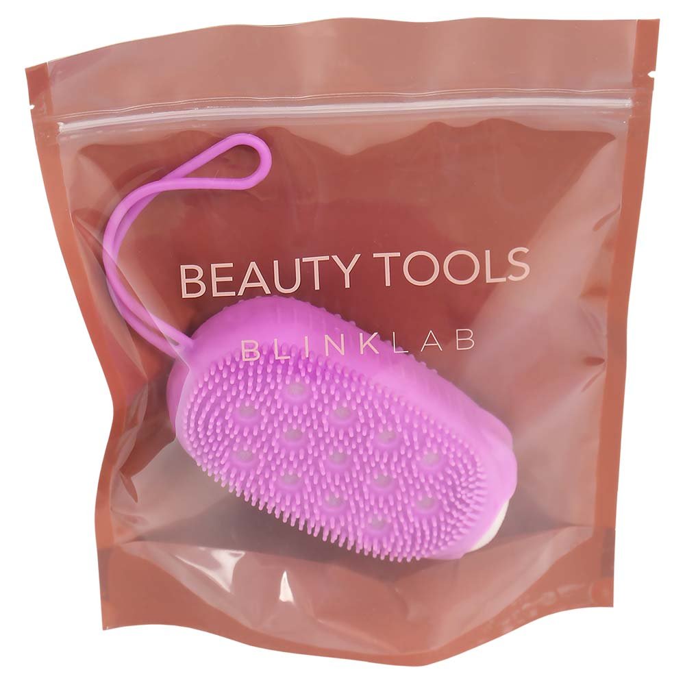 Esponja de Banho Blink Lab Silicone Roxo Roxo 2
