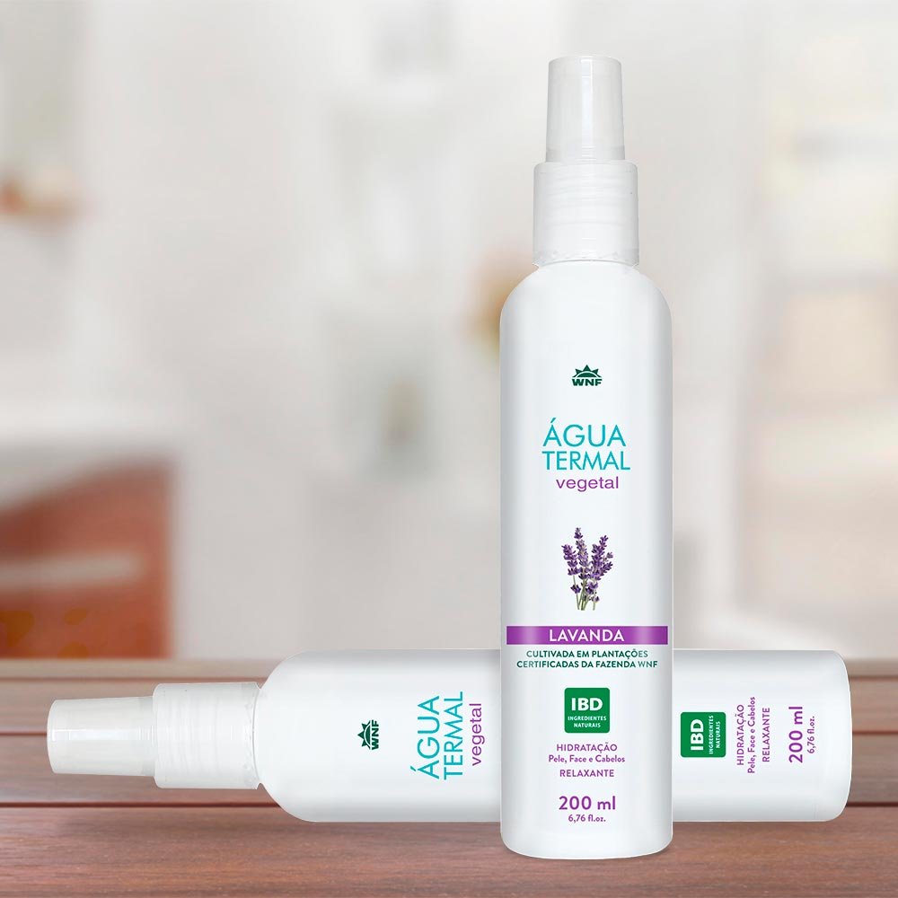 Água Termal Vegetal WFN – Lavanda 200ml 5