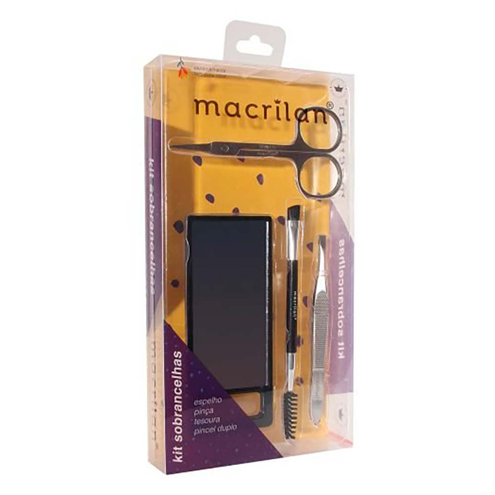 Kit Sobrancelhas Perfeitas Macrilan KS200 ÚNICO 1