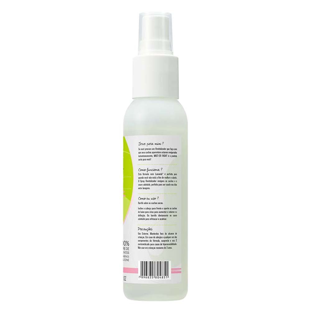 Deva Curl Finalizador Mist-er Right - Ativador de Cachos 120ml 3