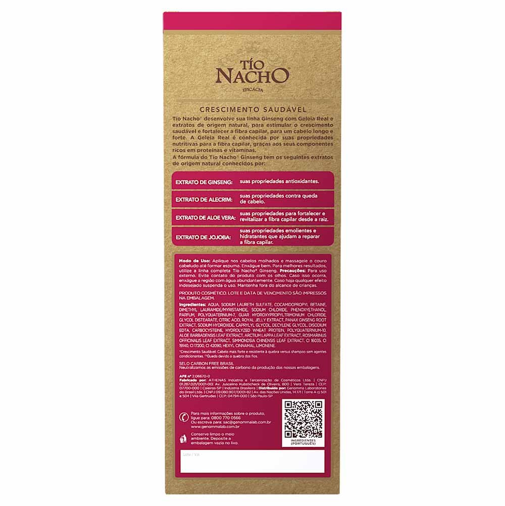 Tio Nacho Shampoo Ginseng 415ml 4