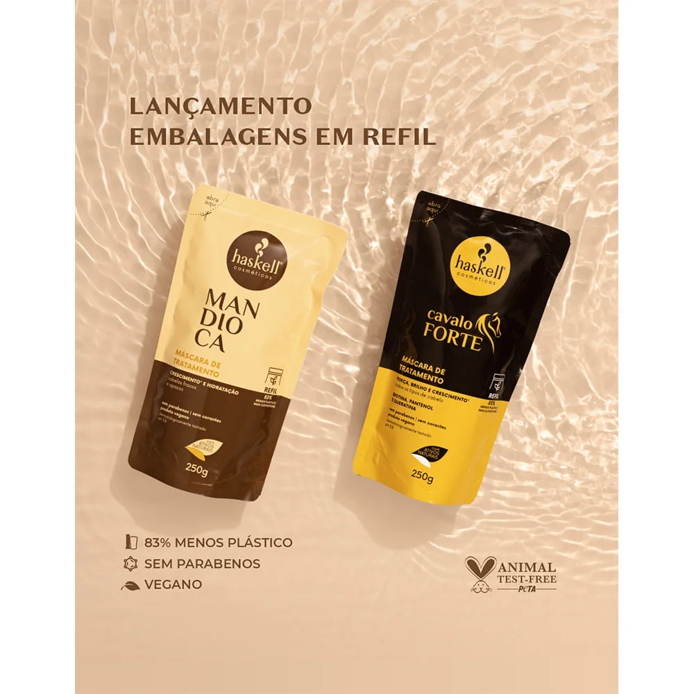 Refil Máscara Haskell Cavalo Forte 250g 2