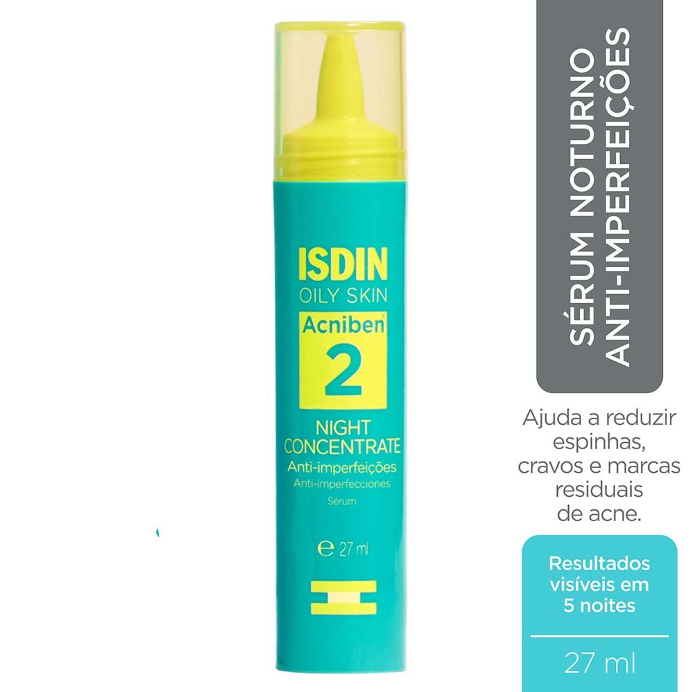 Sérum Noturno Anti Imperfeições Night Concentrate Acniben 27ml 2