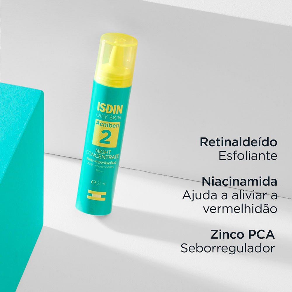 Sérum Noturno Anti Imperfeições Night Concentrate Acniben 27ml 7
