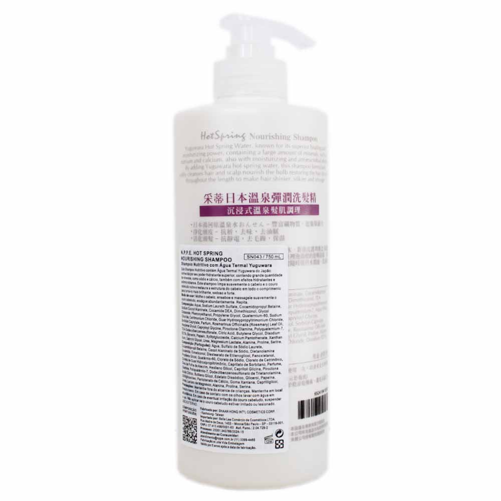 NPPE Hot Spring Nourishing Shampoo 750ml 2