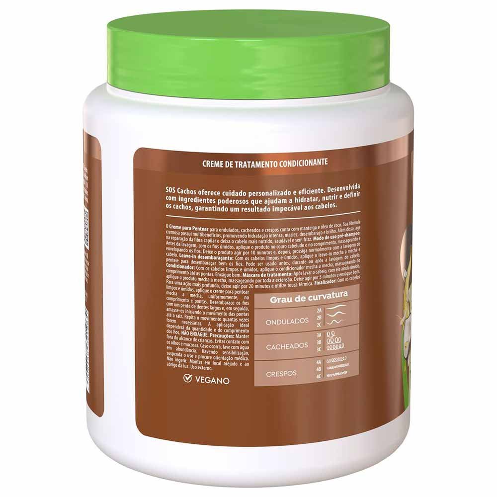 Salon Line SOS Óleo de Coco Creme de Pentear 5 em 1 1kg 2