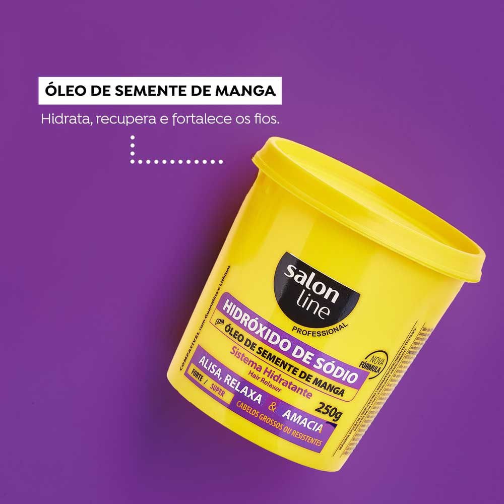 Salon Line Hidróxido de Sódio Manga Super 250g 4
