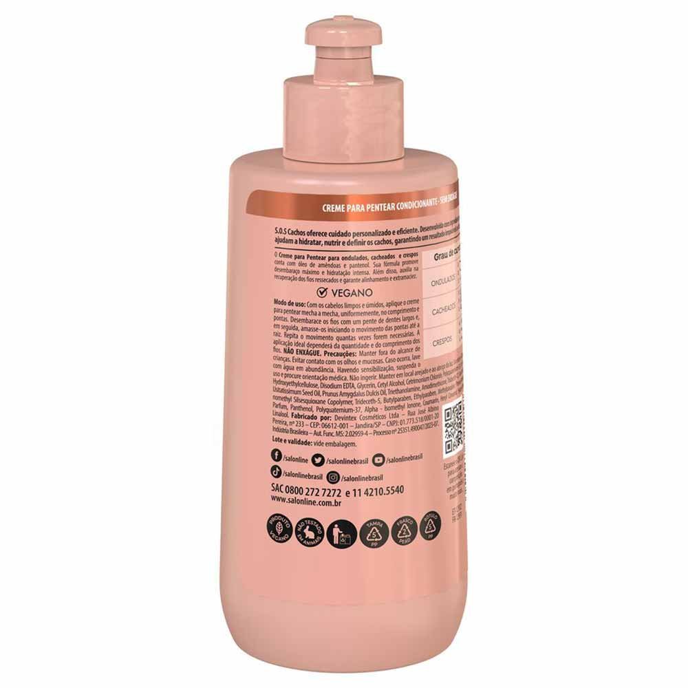 Salon Line Afro Creme Relaxamento Permanente 500g 2