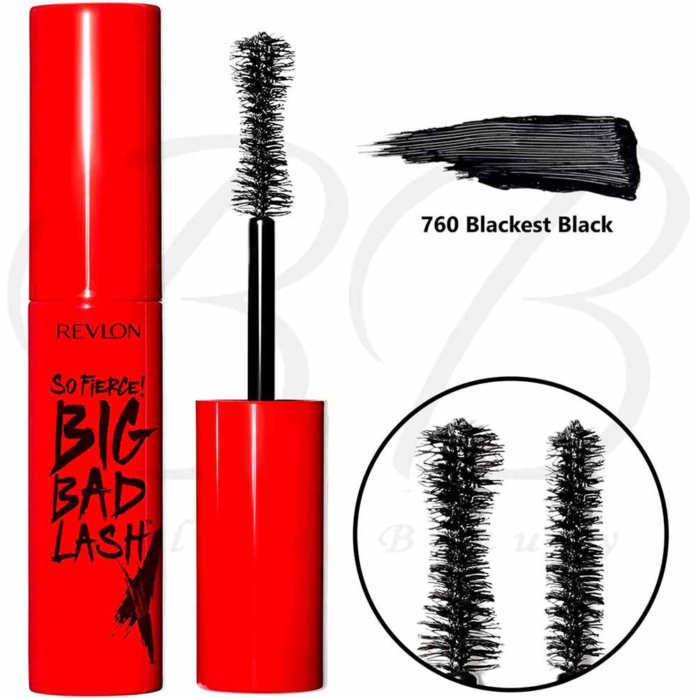 Máscara de Cílios Revlon So Fierce! Big Bad Lash 760 Blackest Black 3