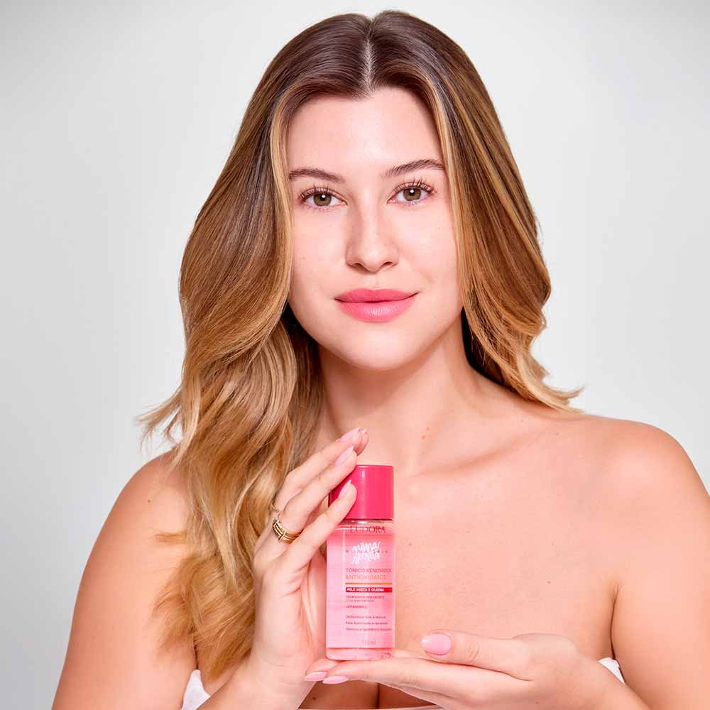 Tônico Renovador Antioxidante Eudora by Niina Skin 110ml 3