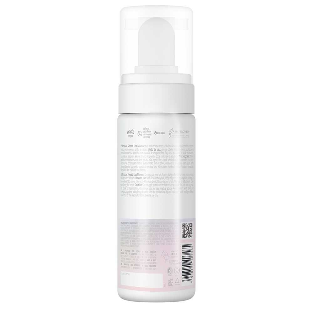 Inoar Speed Liss Mousse 150ml 4