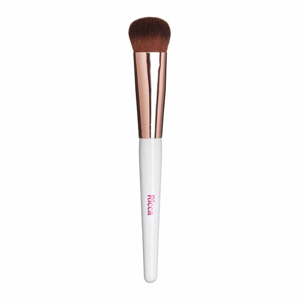 Pincel para Iluminador Ricca Rose Gold ÚNICO 1