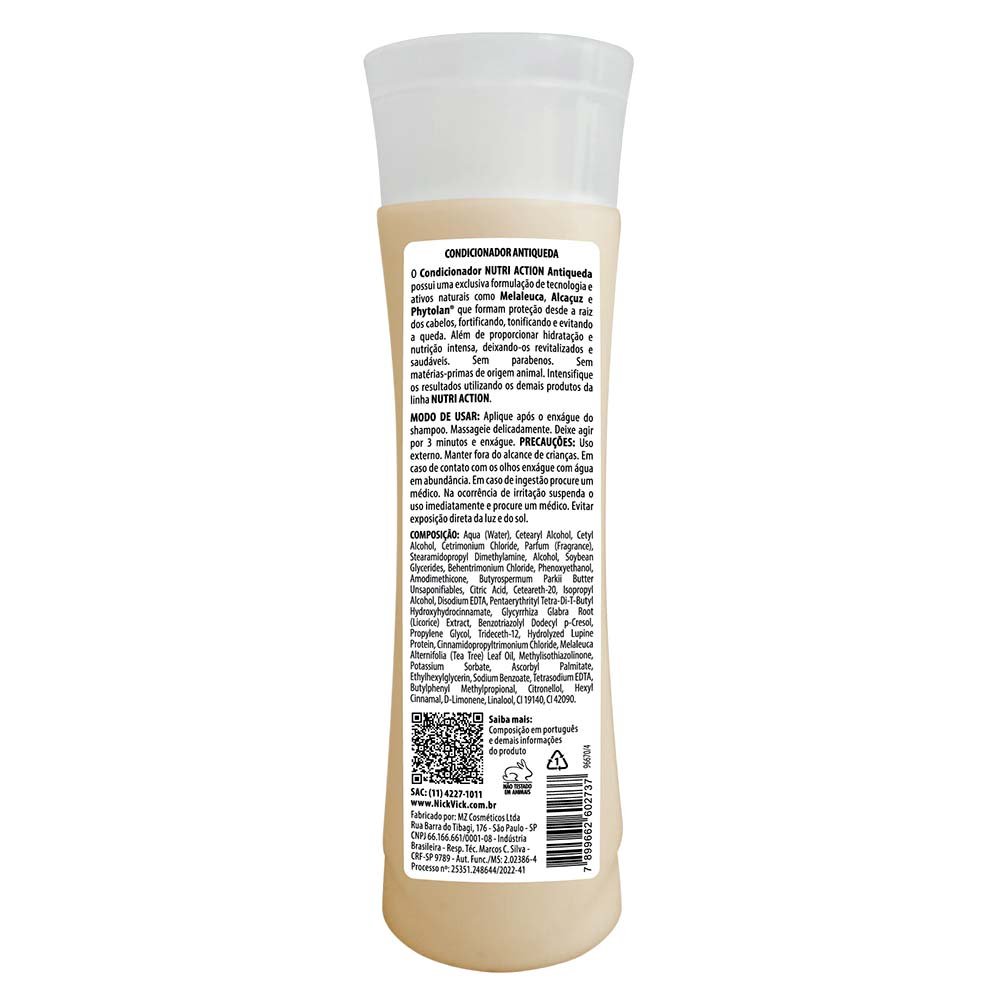 Nick & Vick Antiqueda Condicionador 260ml 2