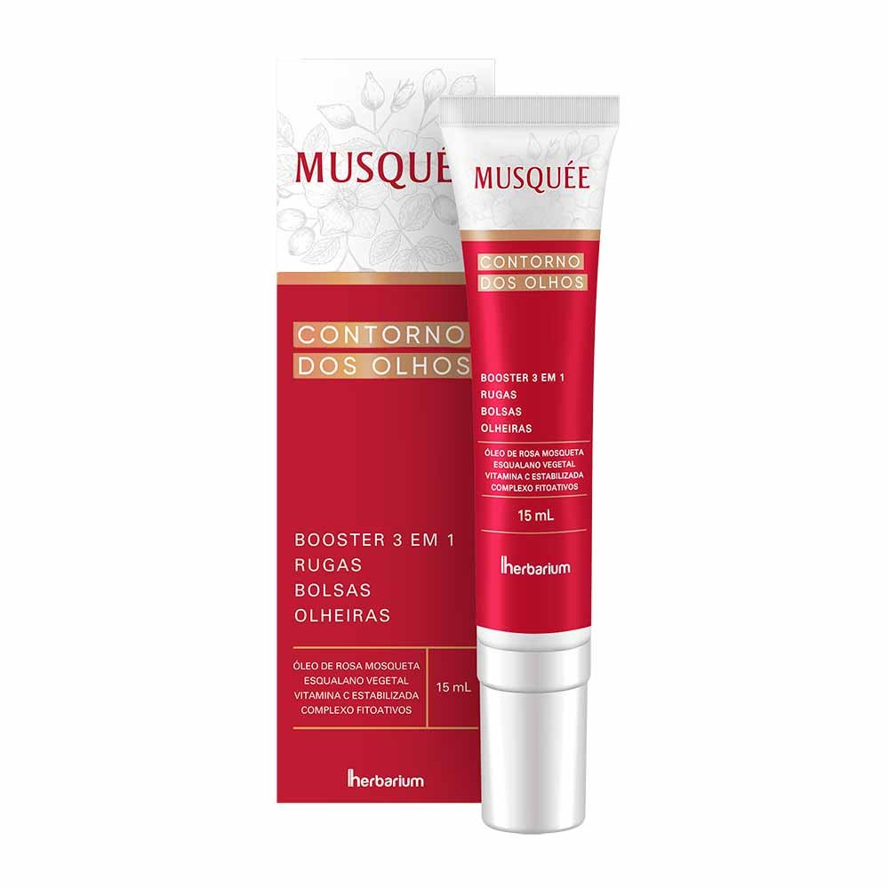 Booster 3 em 1 para Contorno dos Olhos Musquée 15ml 2