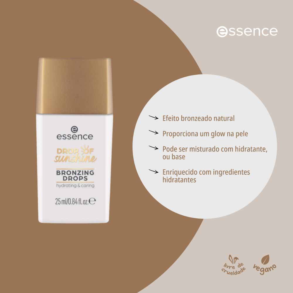 Bronzer Líquido Essence - Drop Of Sunshine ÚNICO 5