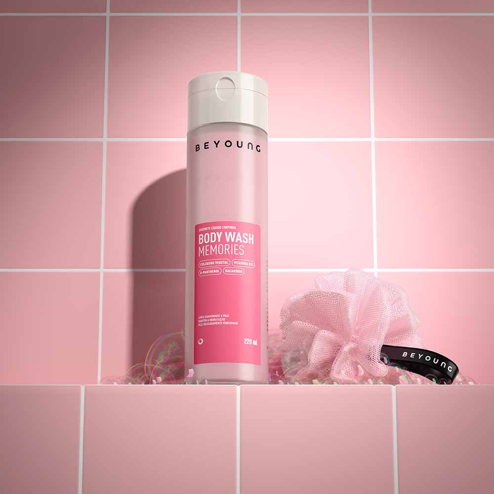 Sabonete Líquido Corporal Beyoung - Body Wash Memories 220ml 2