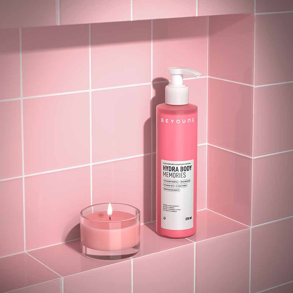 Hidratante Corporal Firmador Beyoung - Hydra Body Memories 220ml 2