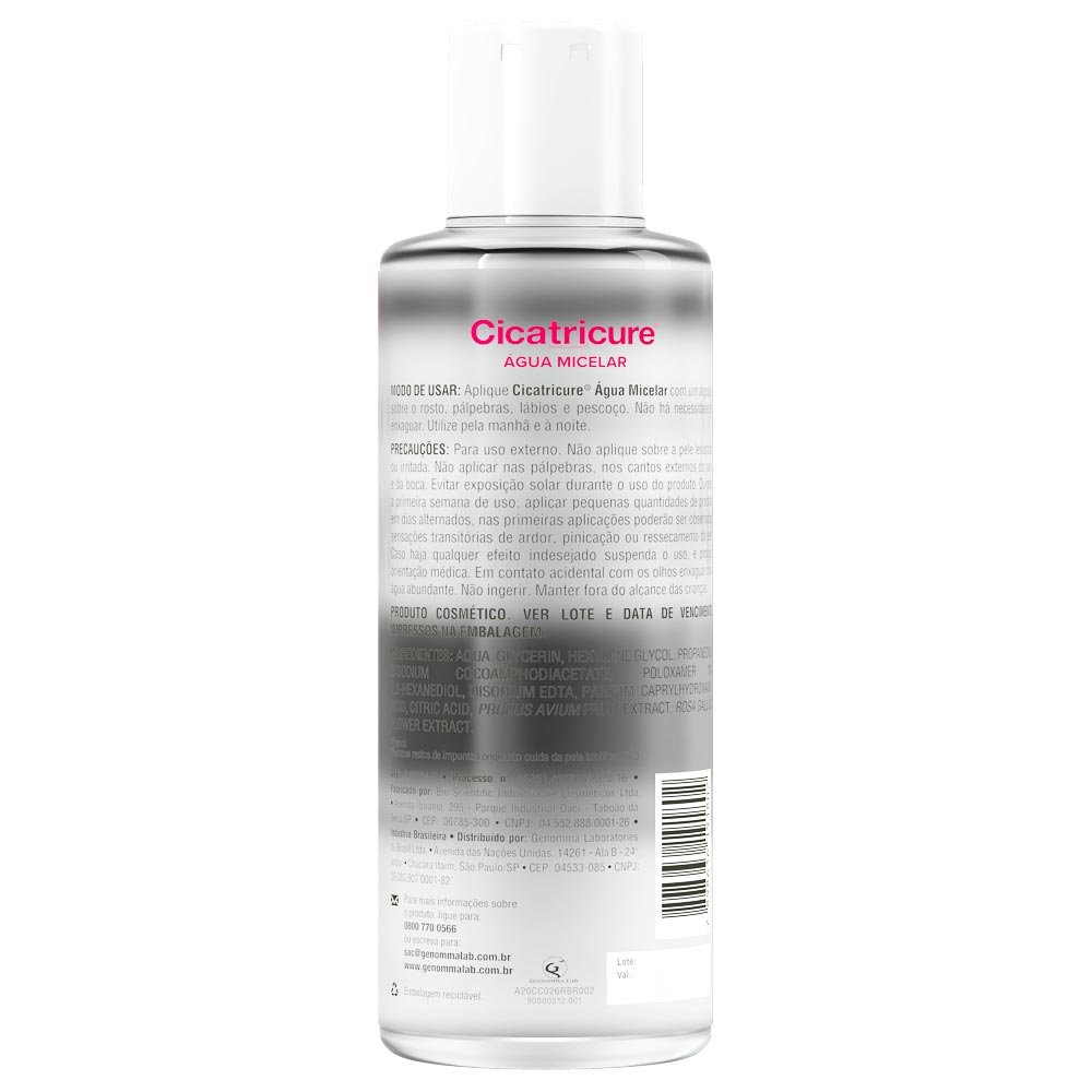 Água Micelar Cicatricure – Água Micelar 380ml 2