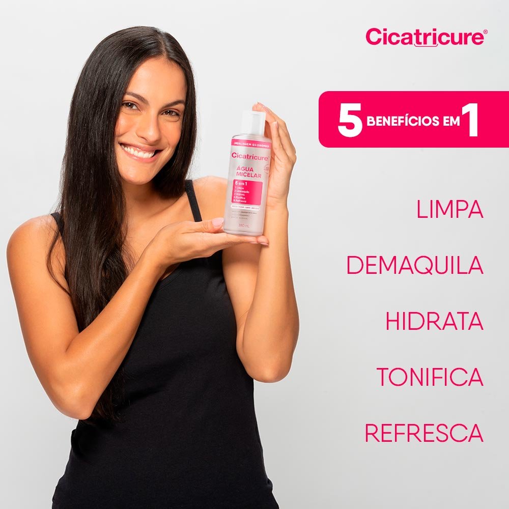 Água Micelar Cicatricure – Água Micelar 380ml 5