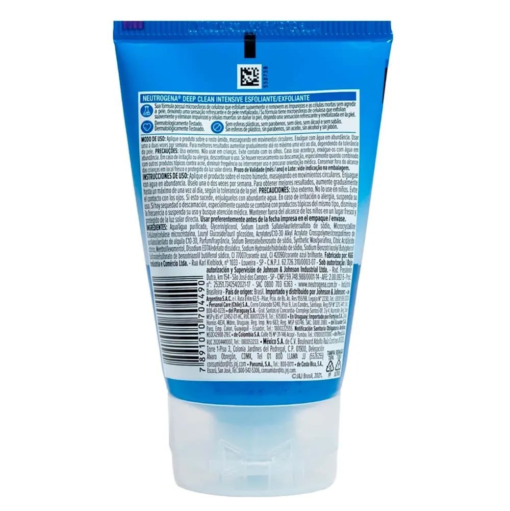 Neutrogena Deep Clean Esfoliante Energizing 100g 3