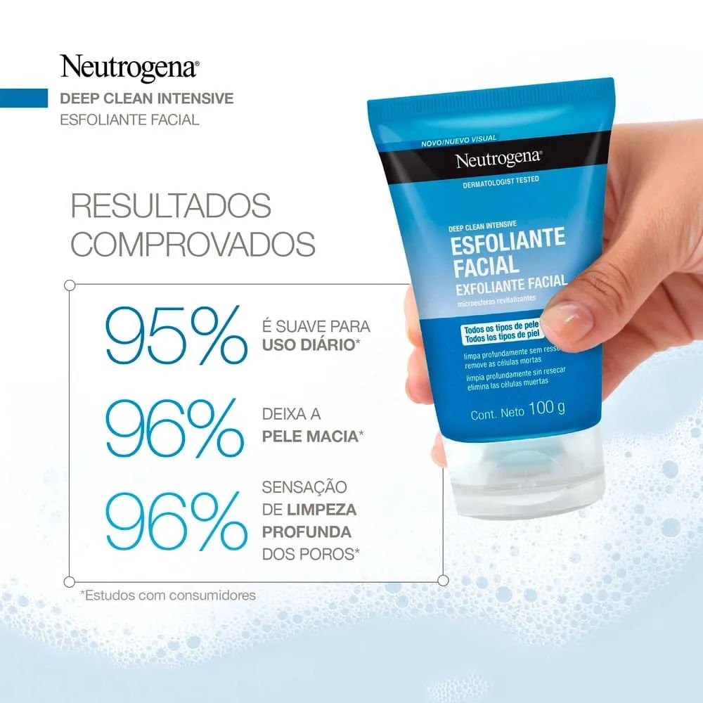 Neutrogena Deep Clean Esfoliante Energizing 100g 5