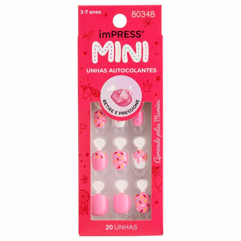 Mini Unhas Autocolantes Infantil ImPRESS - Super Duper