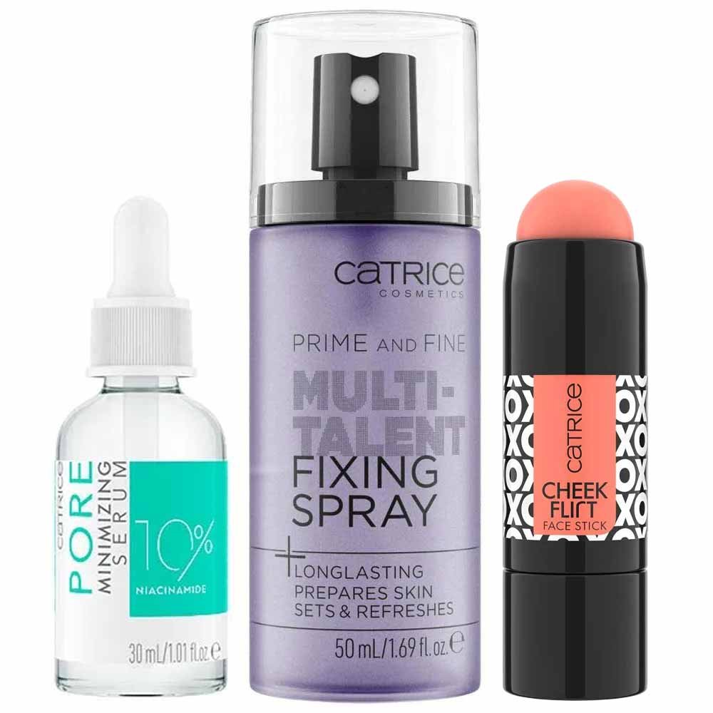 Catrice - Blush Em Bastão + Sérum Facial + Spray Fixador Kit Presenteável ÚNICO 1