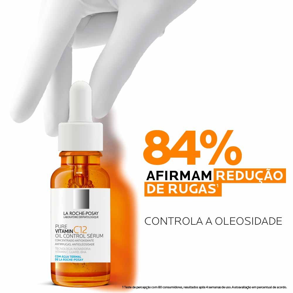 Sérum Antirrugas La Roche-Posay - Pure Vitamin C12 Oil Control 15ml 4