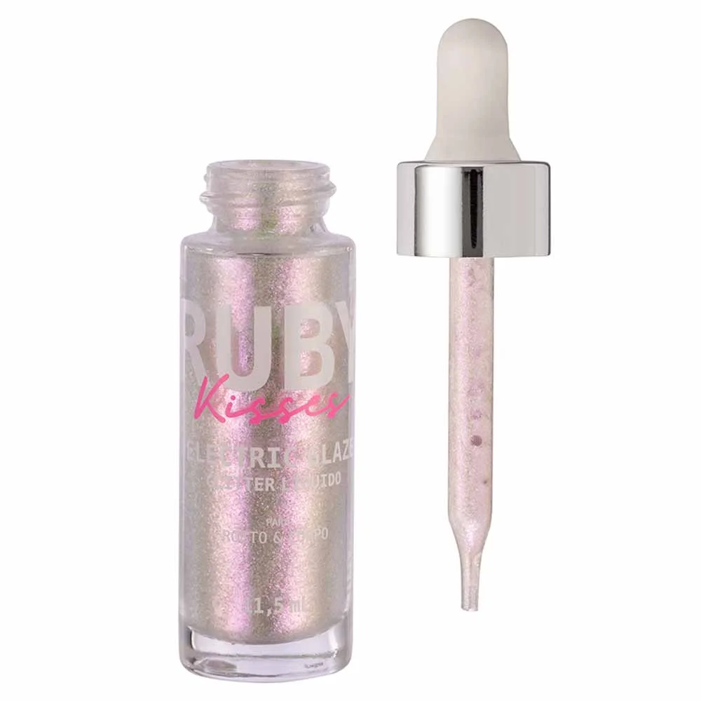 Glitter Líquido Ruby Kisses - Electric Glaze Unicorn 3