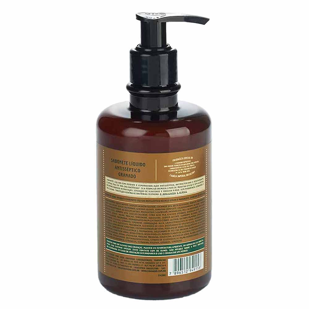 Sabonete Líquido Antisséptico Granado Tradicional 300ml 4