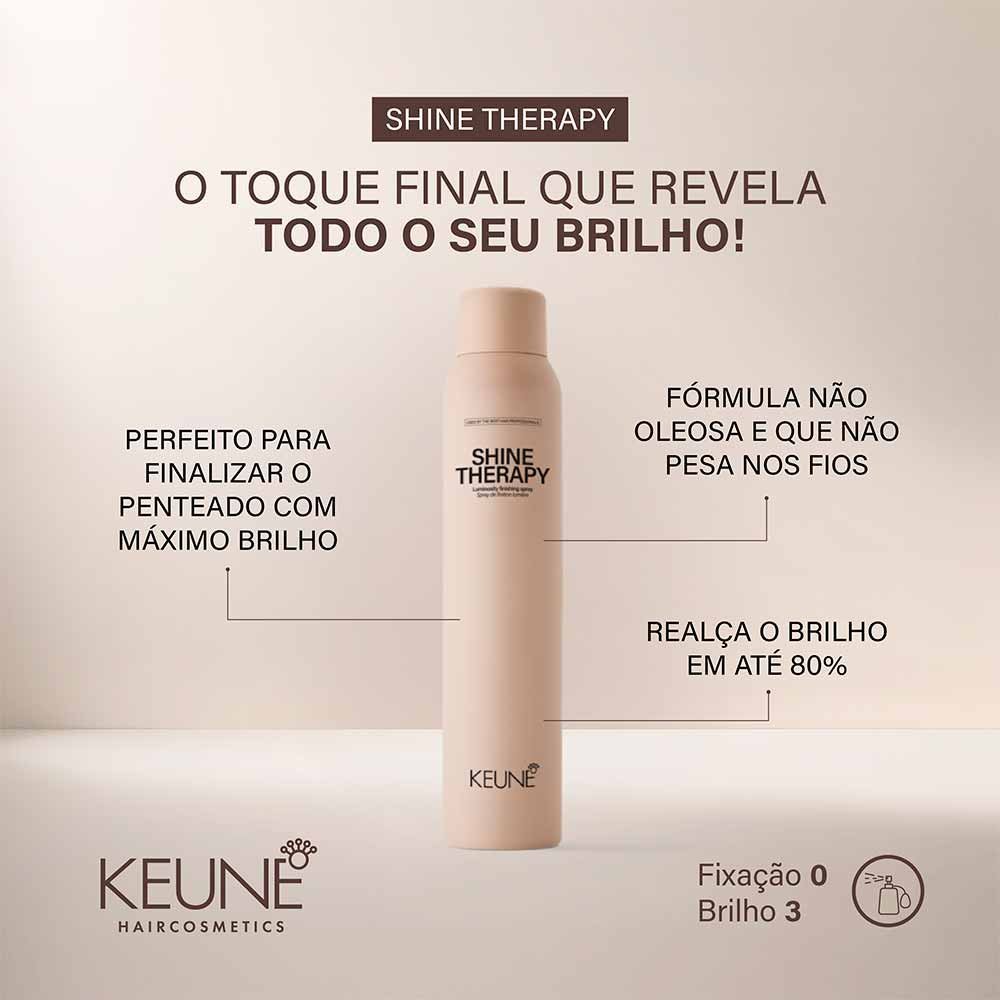 Keune Style Shine Therapy Spray de Fixação 75ml 2
