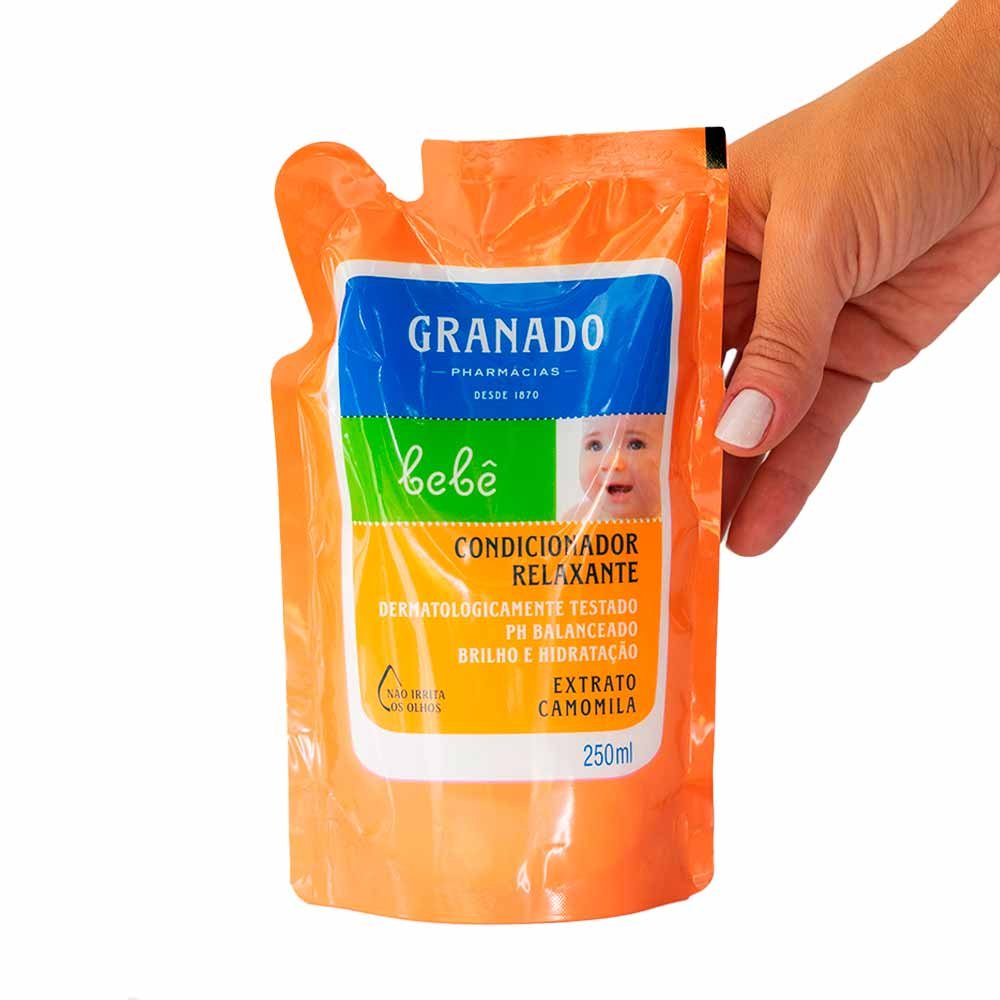 Refil Condicionador Granado Bebê Camomila 250ml 3