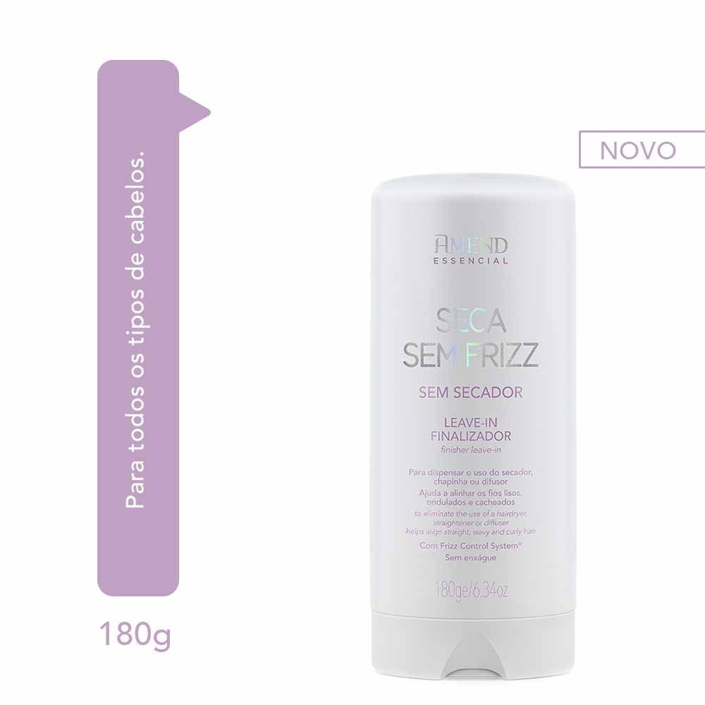 Amend Essencial Leave-In Seca Sem Frizz 180g 2