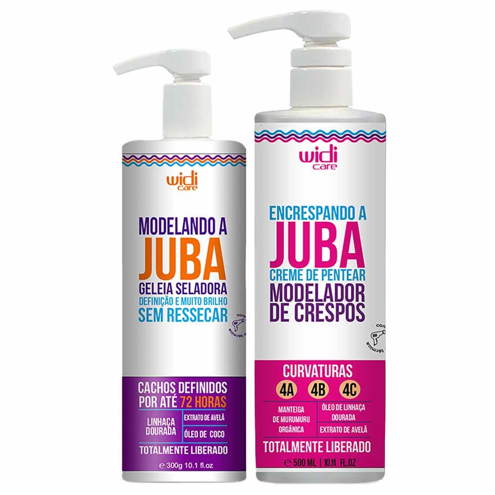 Widi Care Juba Kit – Geleia Seladora + Leave-In ÚNICO 1