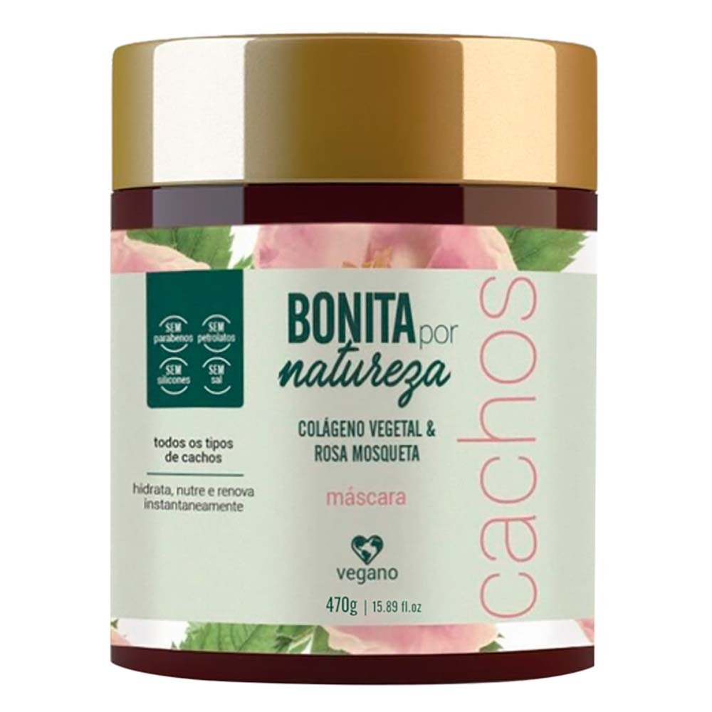 Bonita por Natureza Cachos Máscara 470g 1